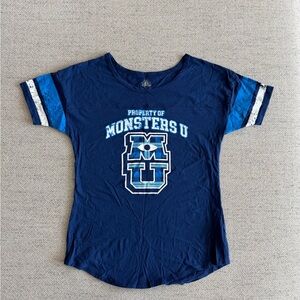 Disney Monsters U Navy Blue Women’s T-Shirt